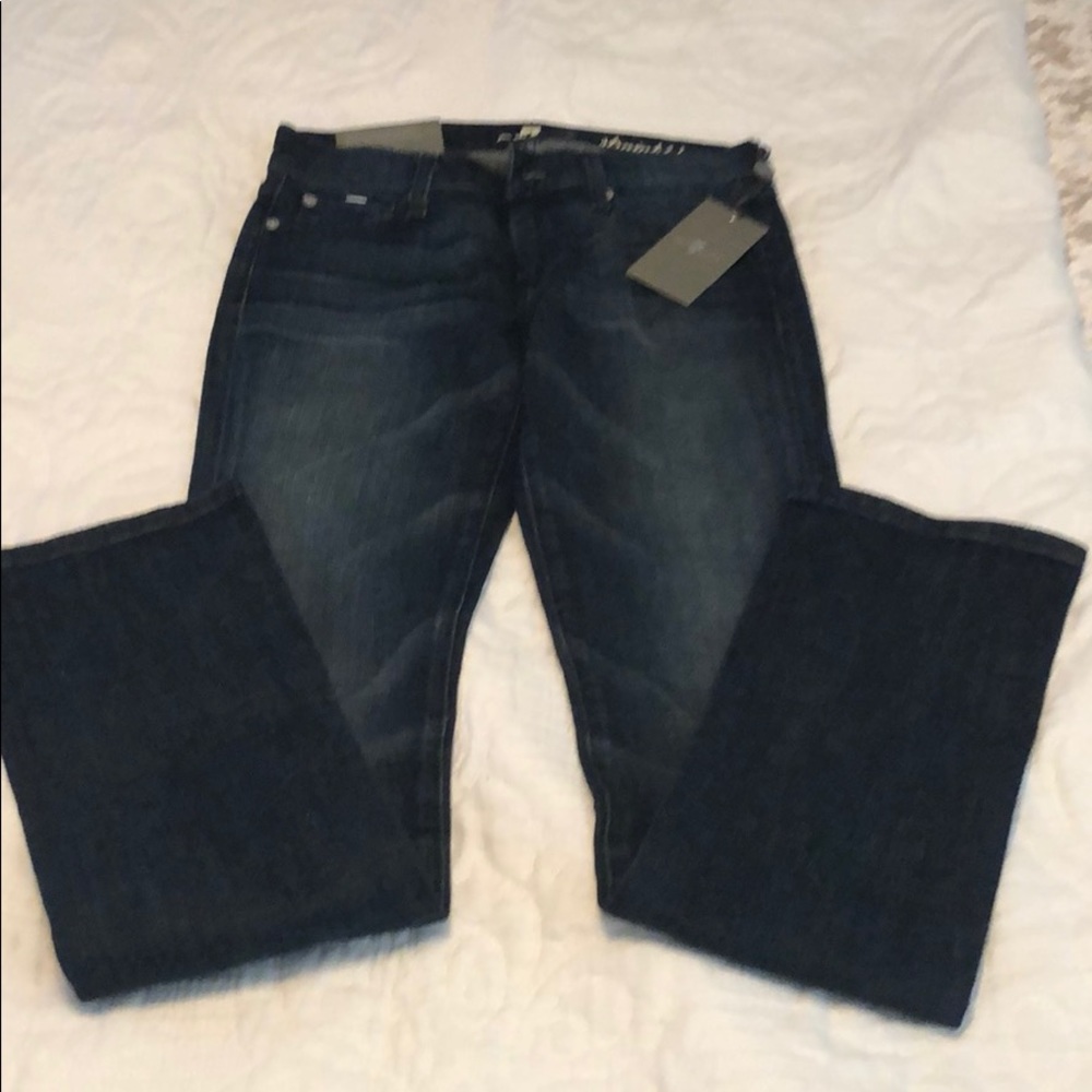 7 for All Man Kind Straight leg jeans
